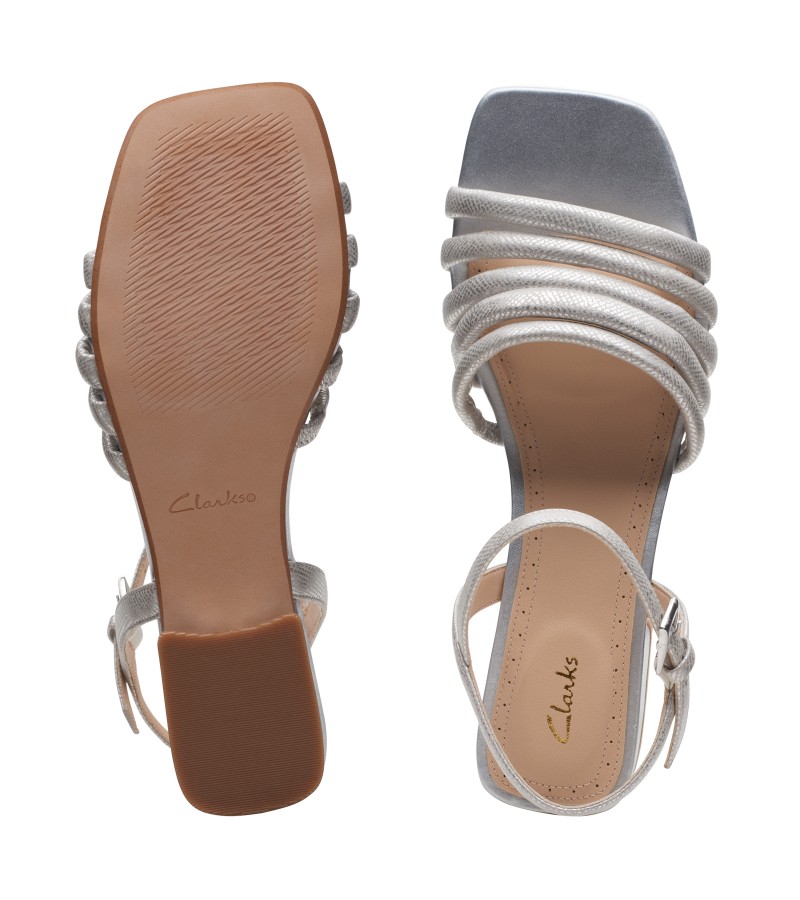 Clarks - Seren25 Part Silver Metallic